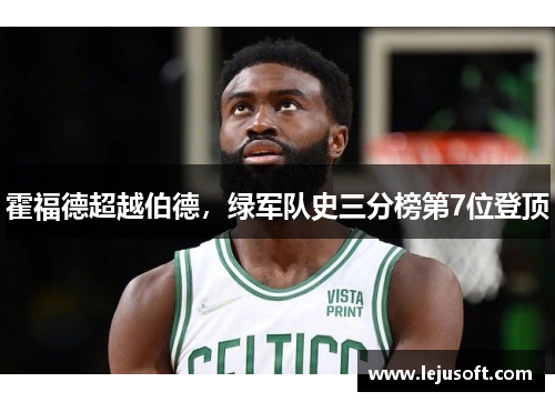 霍福德超越伯德，绿军队史三分榜第7位登顶